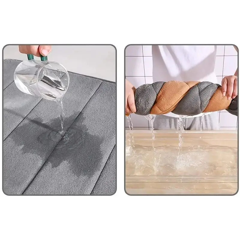 Bathroom Mat - Anti-Slip & Fast absorbing